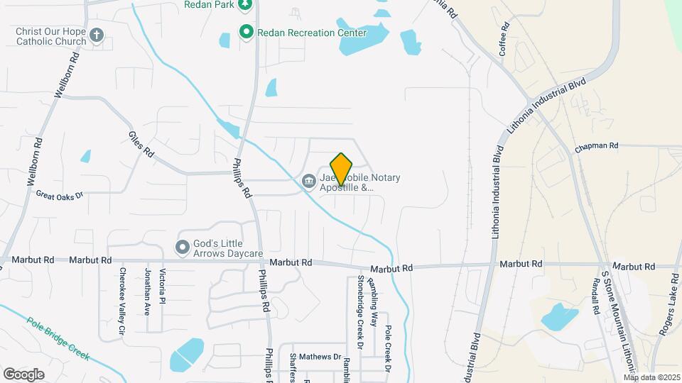6424 Charter Way Map and Location Details