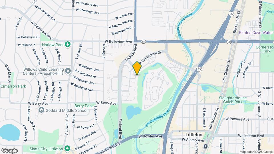 2860 W Centennial Dr Map and Location Details