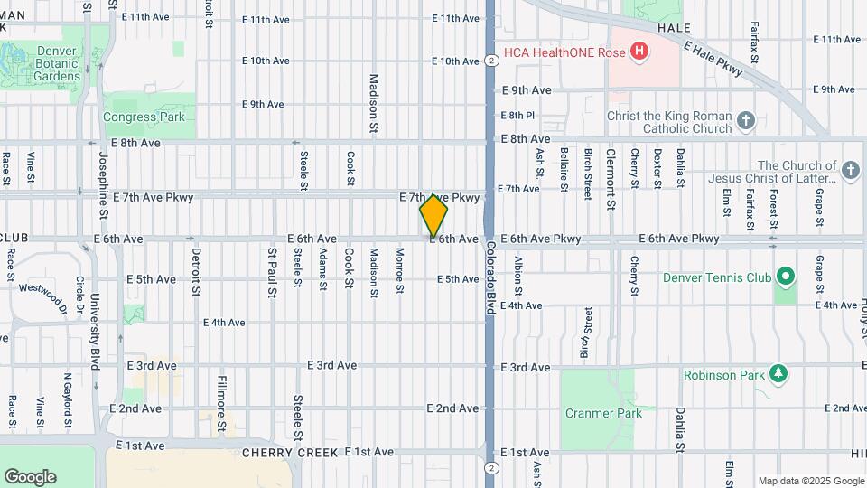 560-570 Garfield St Mapa y Detalles de la Ubicación