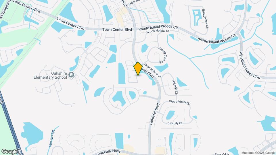 14852 Laguna Beach Cir Map and Location Details