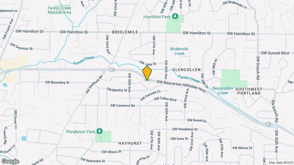 4736 SW Beaverton Hillsdale Hwy Map and Location Details
