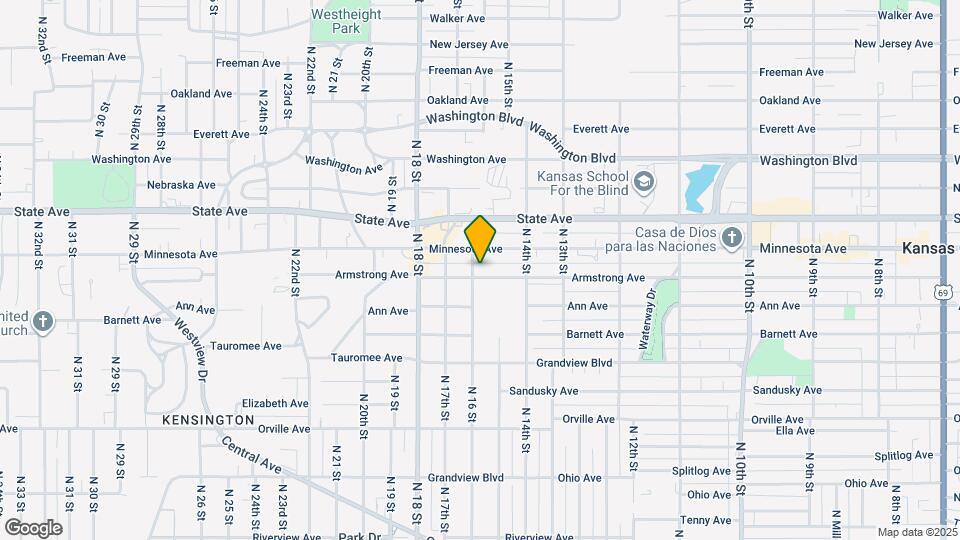 1516 Armstrong Ave Map and Location Details