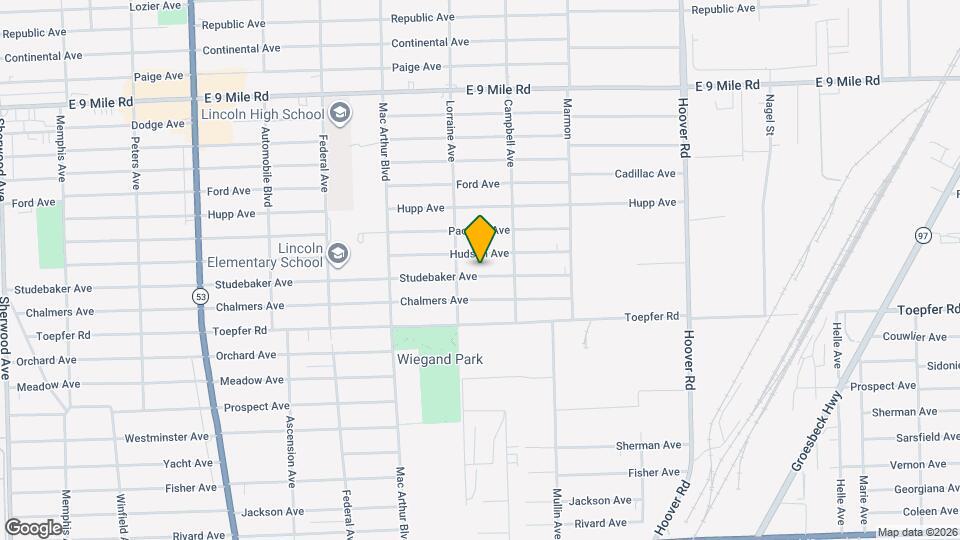 11051 Studebaker Ave Map and Location Details