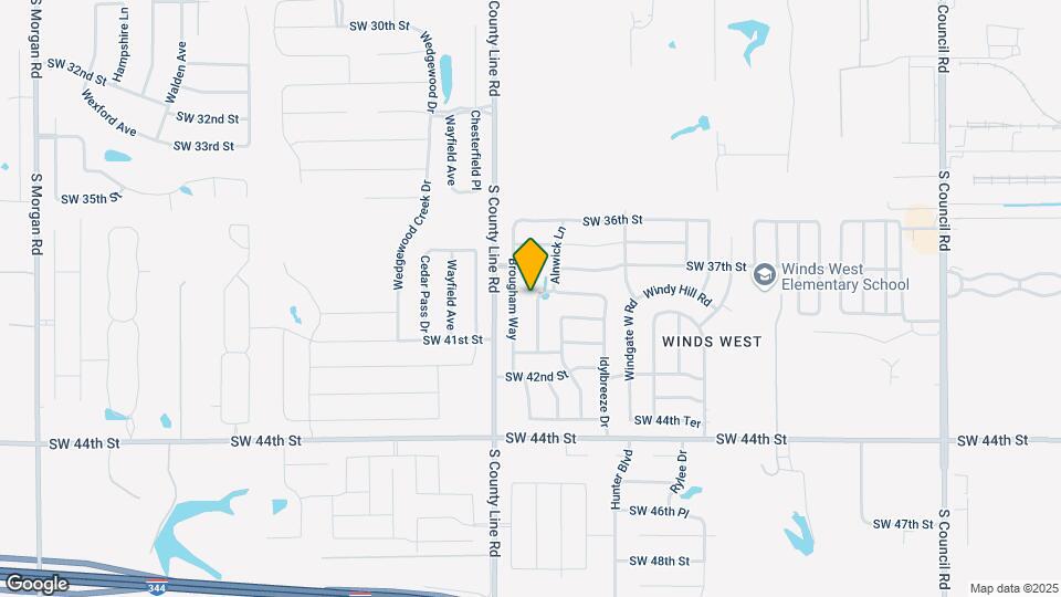 3909 Alnwick Ln Map and Location Details
