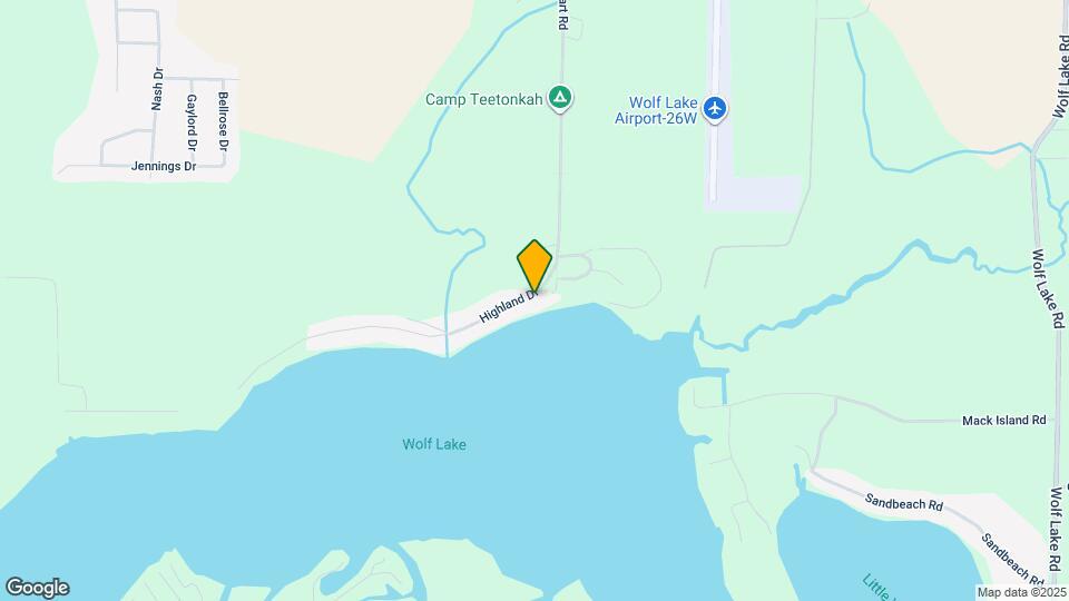 325 Highland Dr Map and Location Details