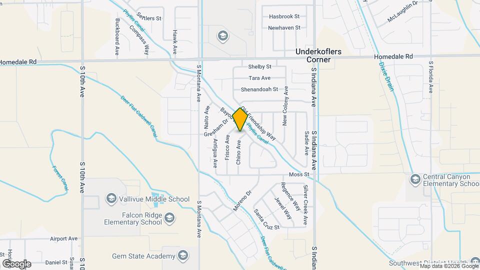 16665 Chino Ave Mapa y Detalles de la Ubicación