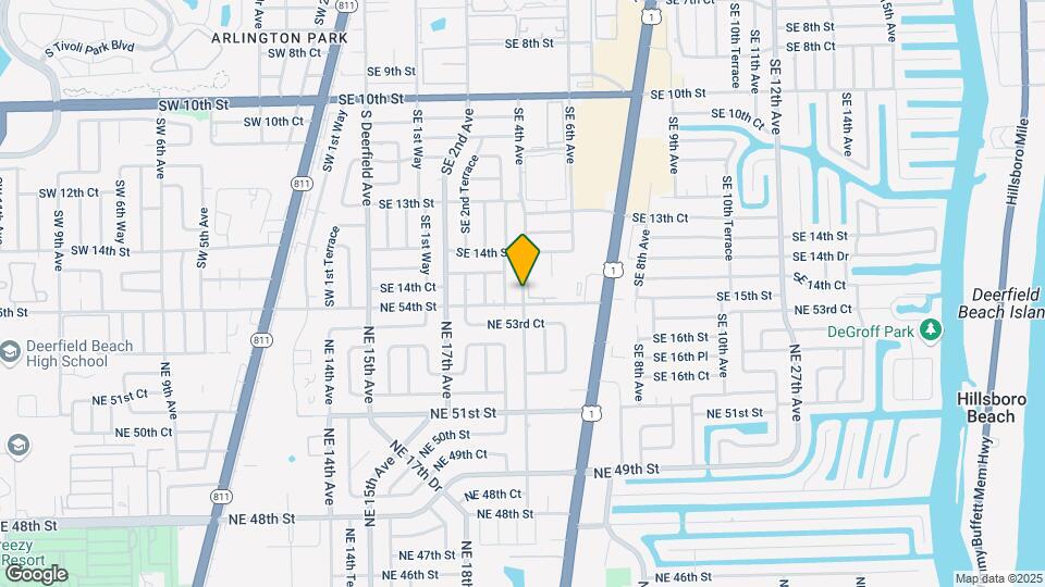 1479 SE 4th Ave, Unit 1479 Map and Location Details