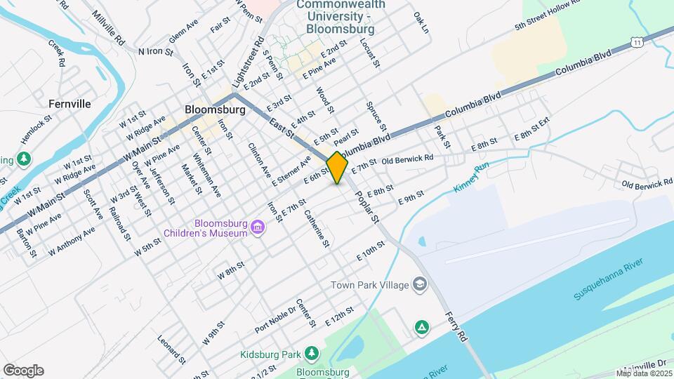 290 E 7th St Map and Location Details