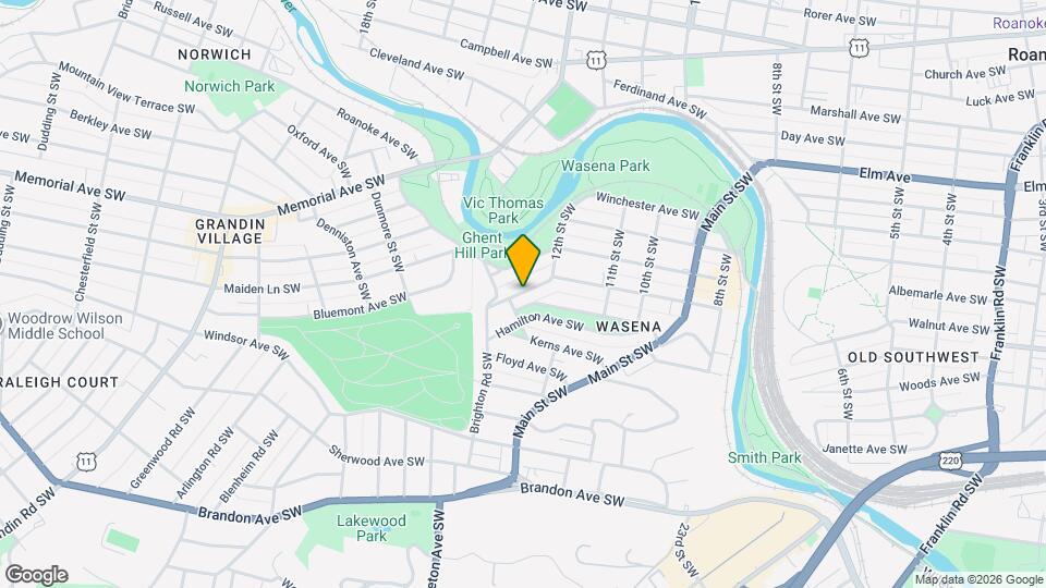 1230 Howbert Ave SW Map and Location Details