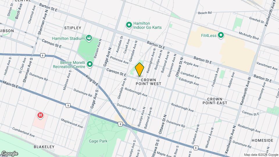 1083 Cannon St E Map and Location Details