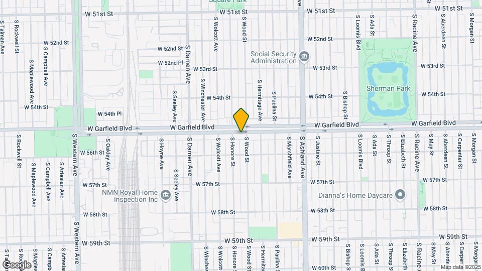 1809 W Garfield Blvd Map and Location Details