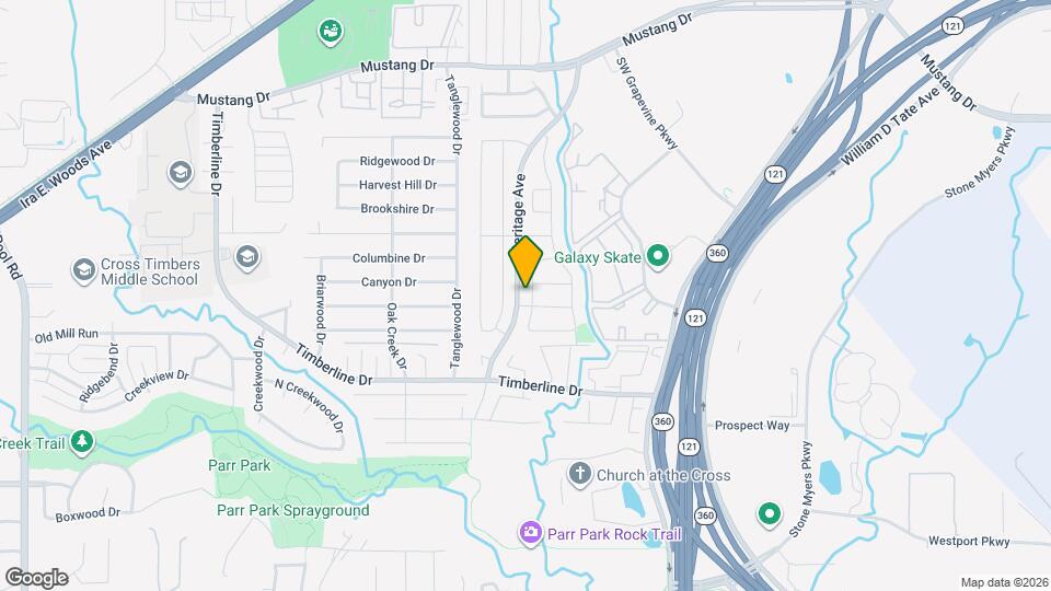1826 Meadow Crest Dr Map and Location Details