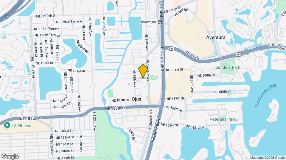 2560 NE 190th St Map and Location Details
