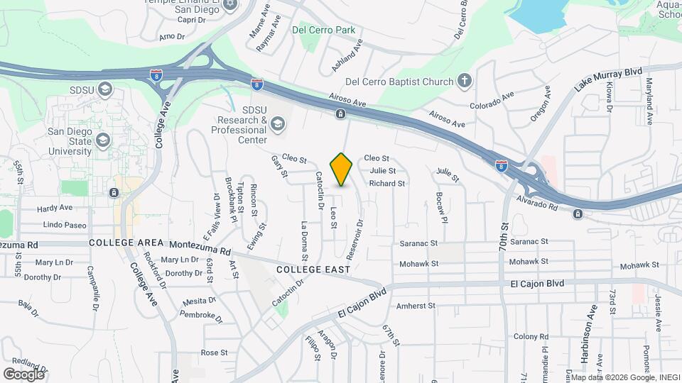 5195 Alumni Pl Map and Location Details