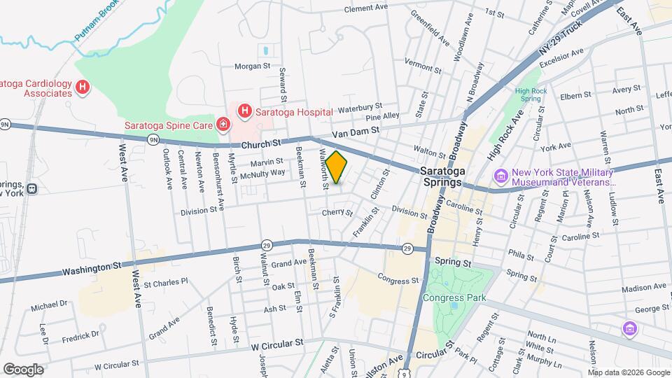 125 Division St Map and Location Details