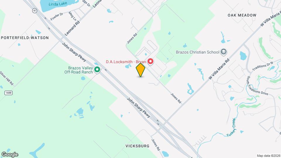 Brazos Oaks Map and Location Details