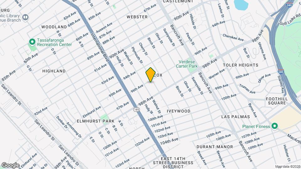 1624 96th Ave Mapa y Detalles de la Ubicación