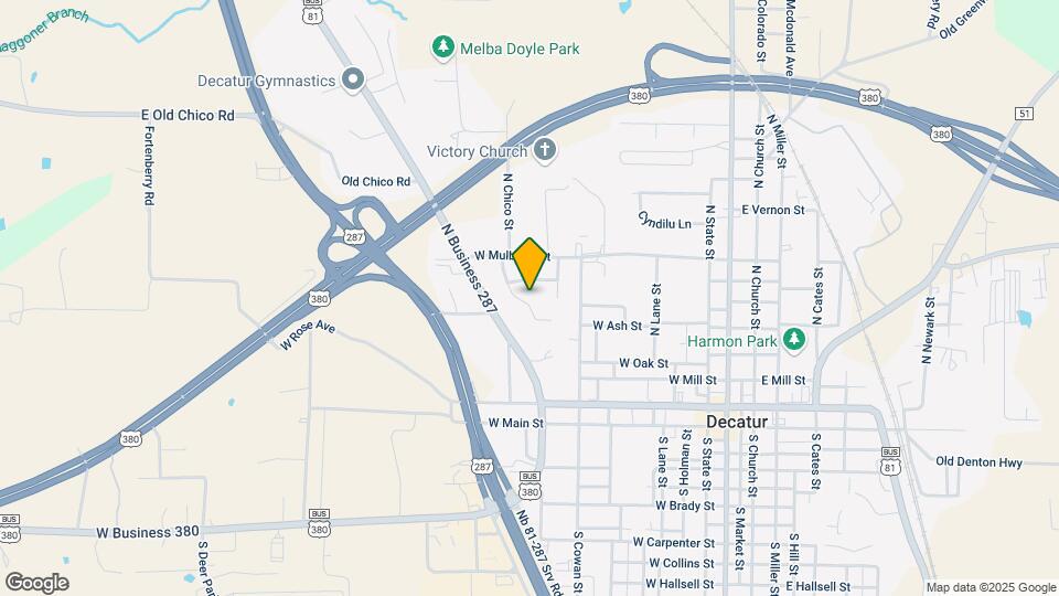 602 Valleyridge Ct Map and Location Details