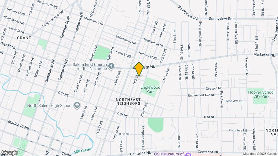 1310 18th St NE Map and Location Details