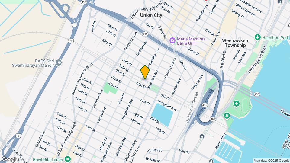 415 24th St Map and Location Details