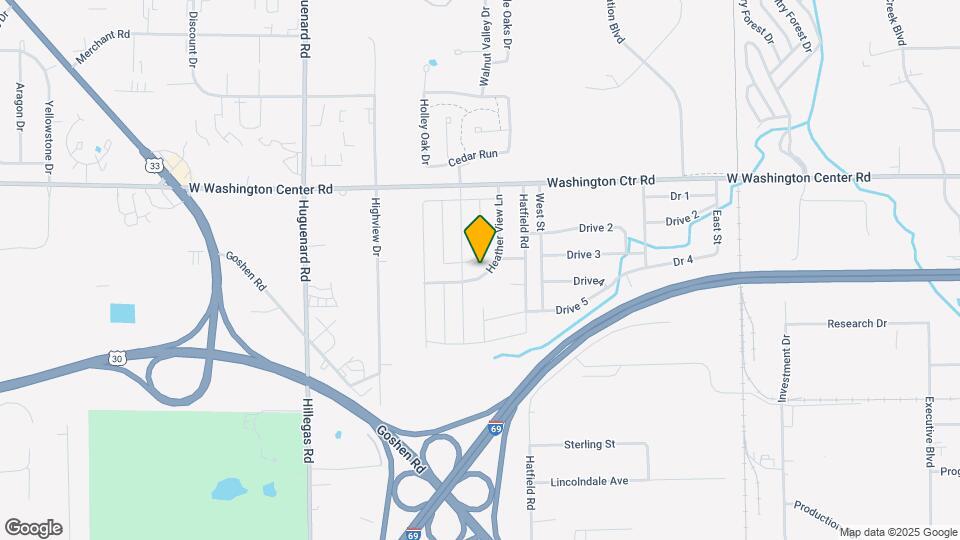 5705 Heather View Ln Map and Location Details