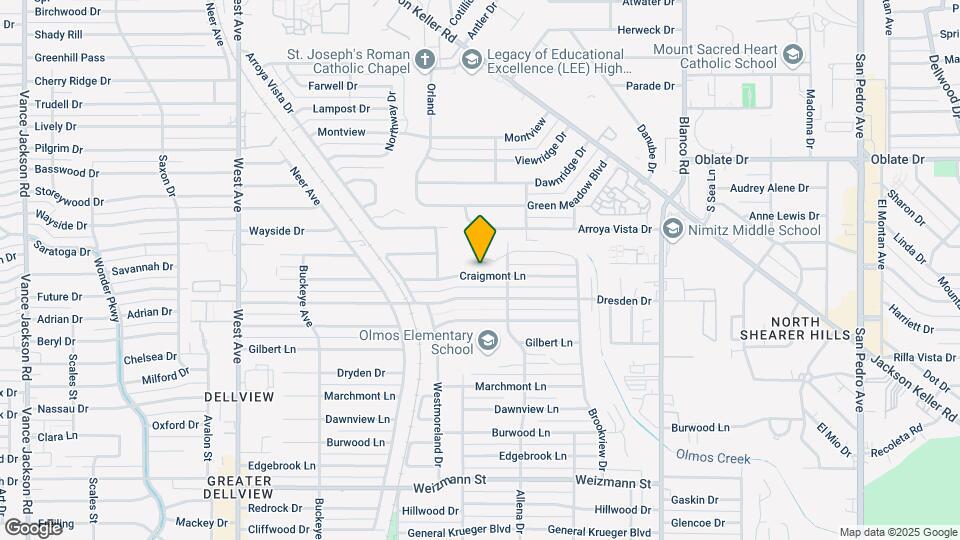 323 Craigmont Ln Map and Location Details
