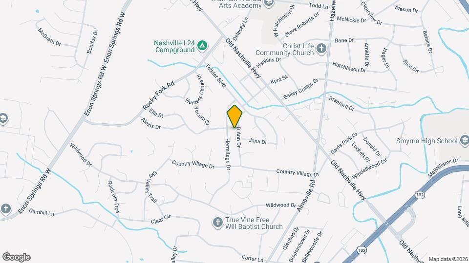 514 D Ann Dr Mapa y Detalles de la Ubicación