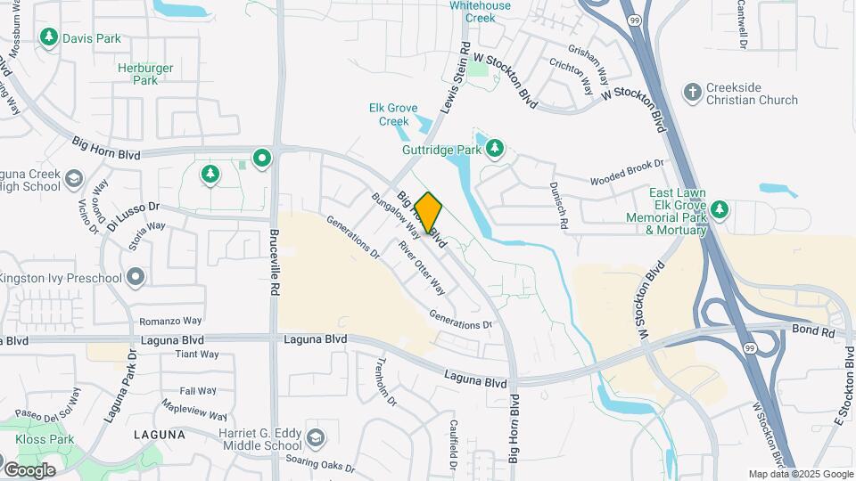 9143 Bungalow Way Map and Location Details