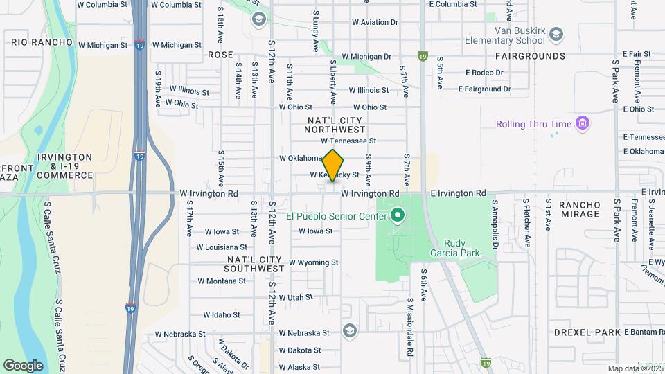 302 W Irvington Rd Map and Location Details