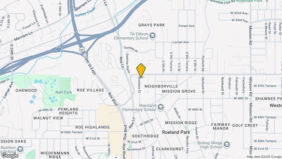 4715 Fontana St Map and Location Details