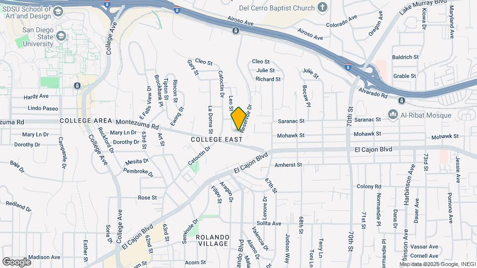5059 Alumni Pl Map and Location Details