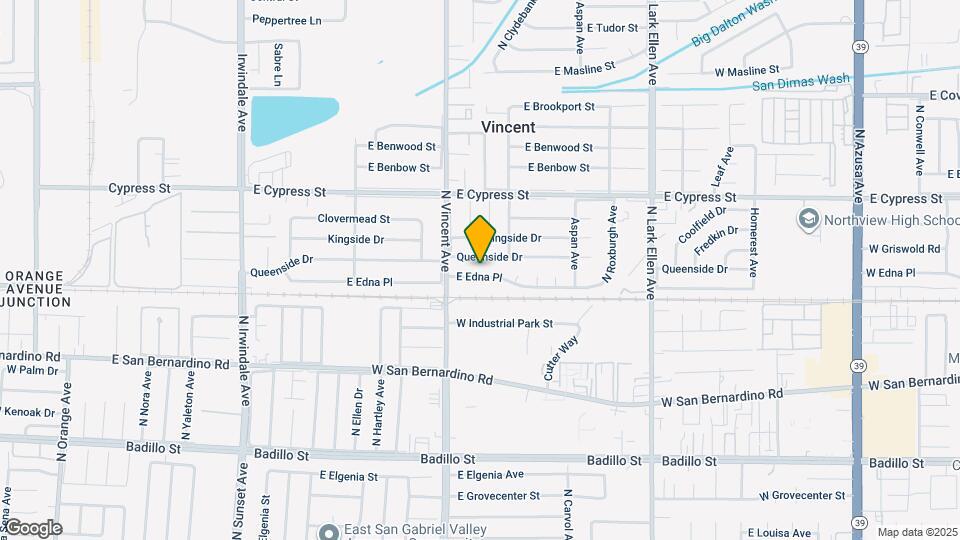 16539 E Edna Pl Map and Location Details
