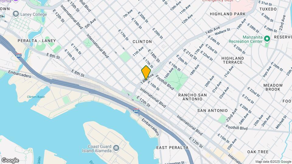 1407 E 15th St Mapa y Detalles de la Ubicación
