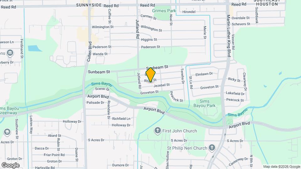 5129 Jezebel St Mapa y Detalles de la Ubicación