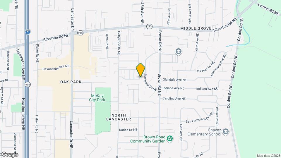 3038 Hollyridge Map and Location Details