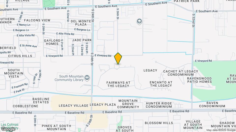 6846 S 26th Pl, Unit 4 Map and Location Details