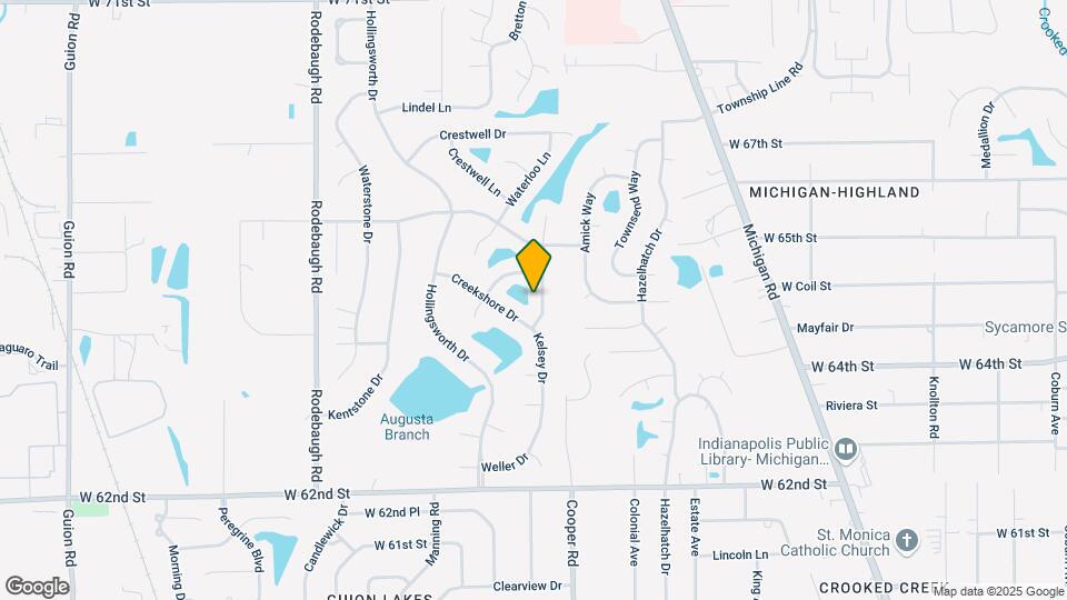 6428 Kelsey Dr Map and Location Details