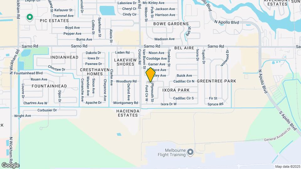 622 Plymouth St Map and Location Details