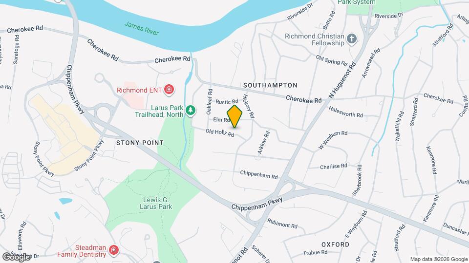 8834 Old Holly Rd Map and Location Details