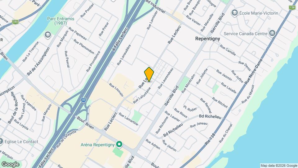 547 Lafontaine Rue Map and Location Details