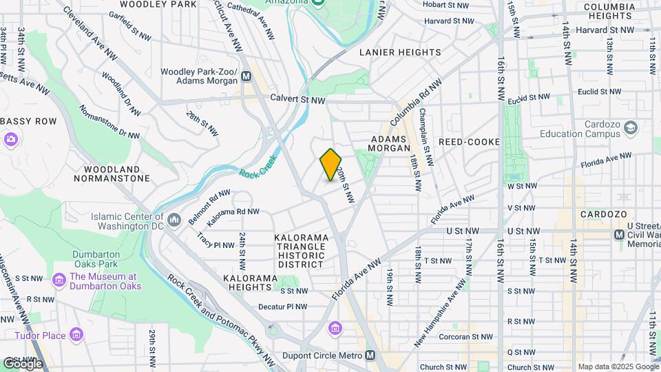 2310 Ashmead Pl NW Map and Location Details