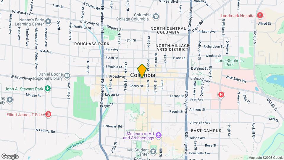 804 E Broadway, Unit B Mapa y Detalles de la Ubicación