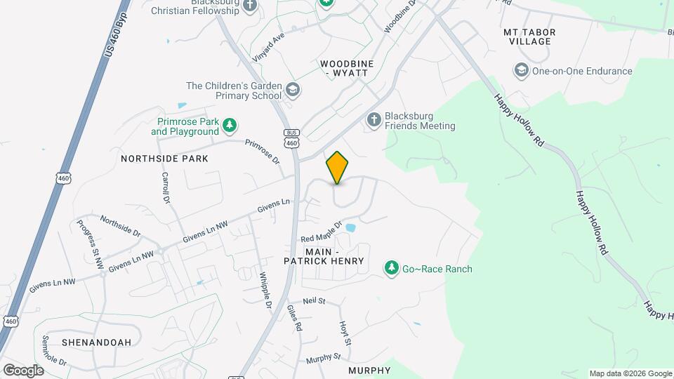 201 Mountain Breeze Dr Mapa y Detalles de la Ubicación