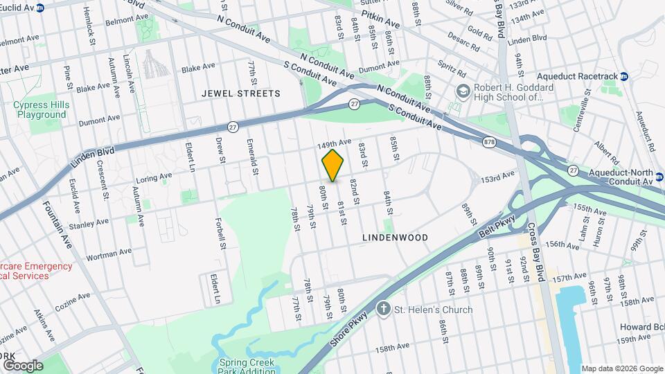 151-12 81st St Map and Location Details