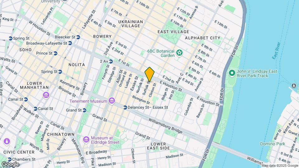 176 Suffolk St Map and Location Details