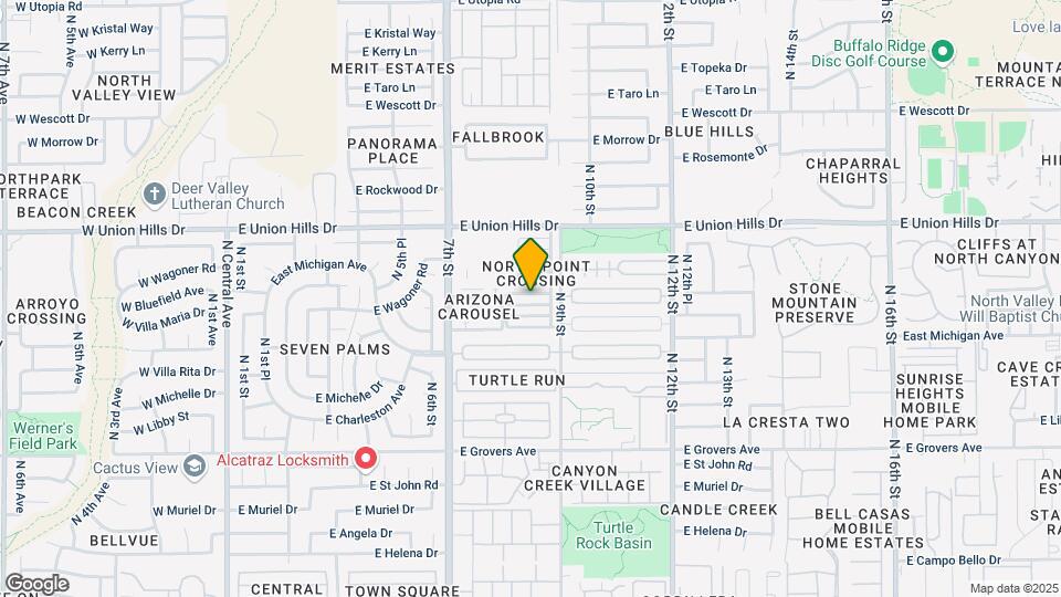824 E Rose Marie Ln Map and Location Details