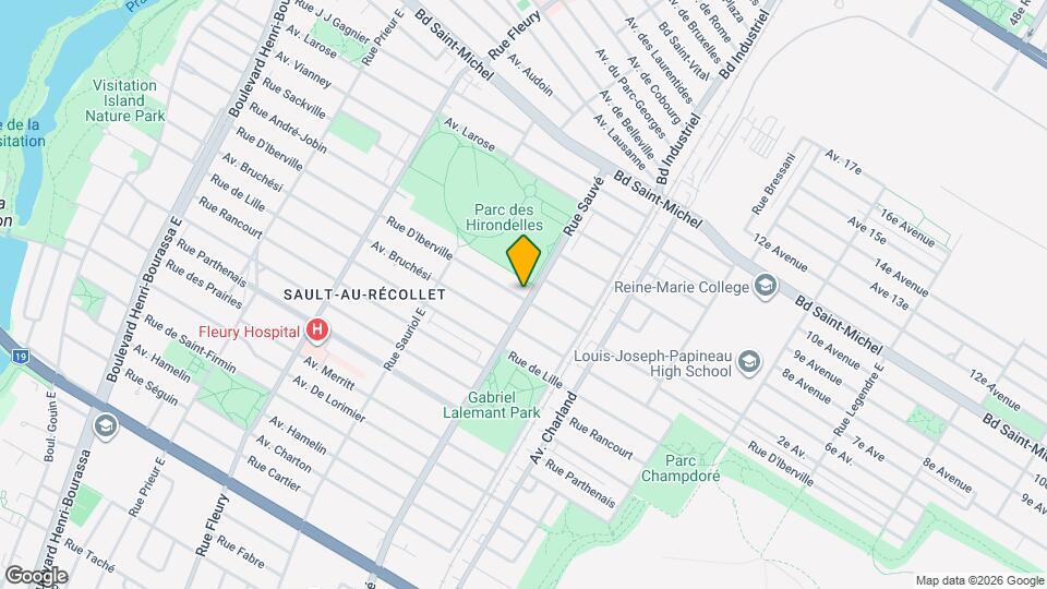 2503 Sauvé Rue E Map and Location Details