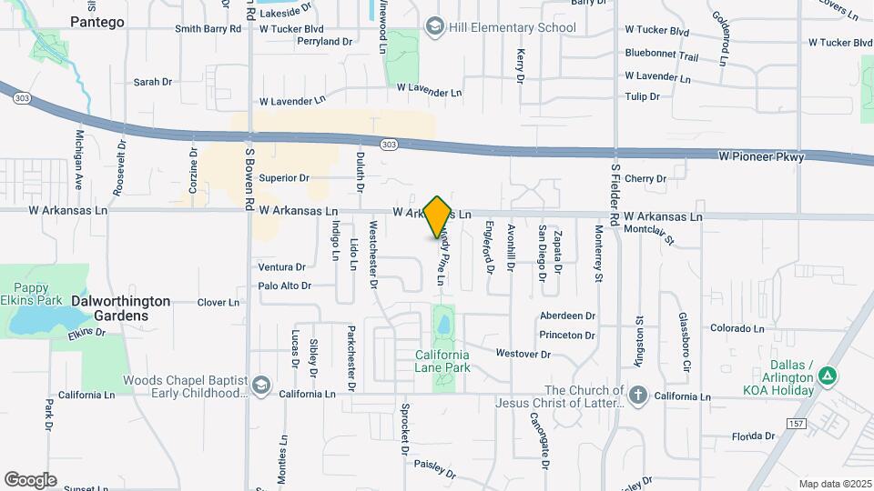 2416 Windy Pine Ln Map and Location Details