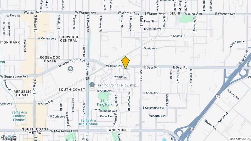 2910-D S Sycamore St Map and Location Details