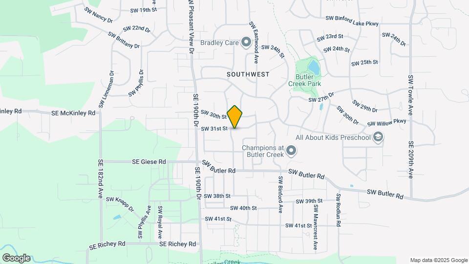 3180 SW 31st St Map and Location Details